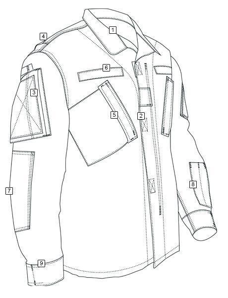 TruSpec Scorpion OCP Army Combat Uniform Shirt - Image 3