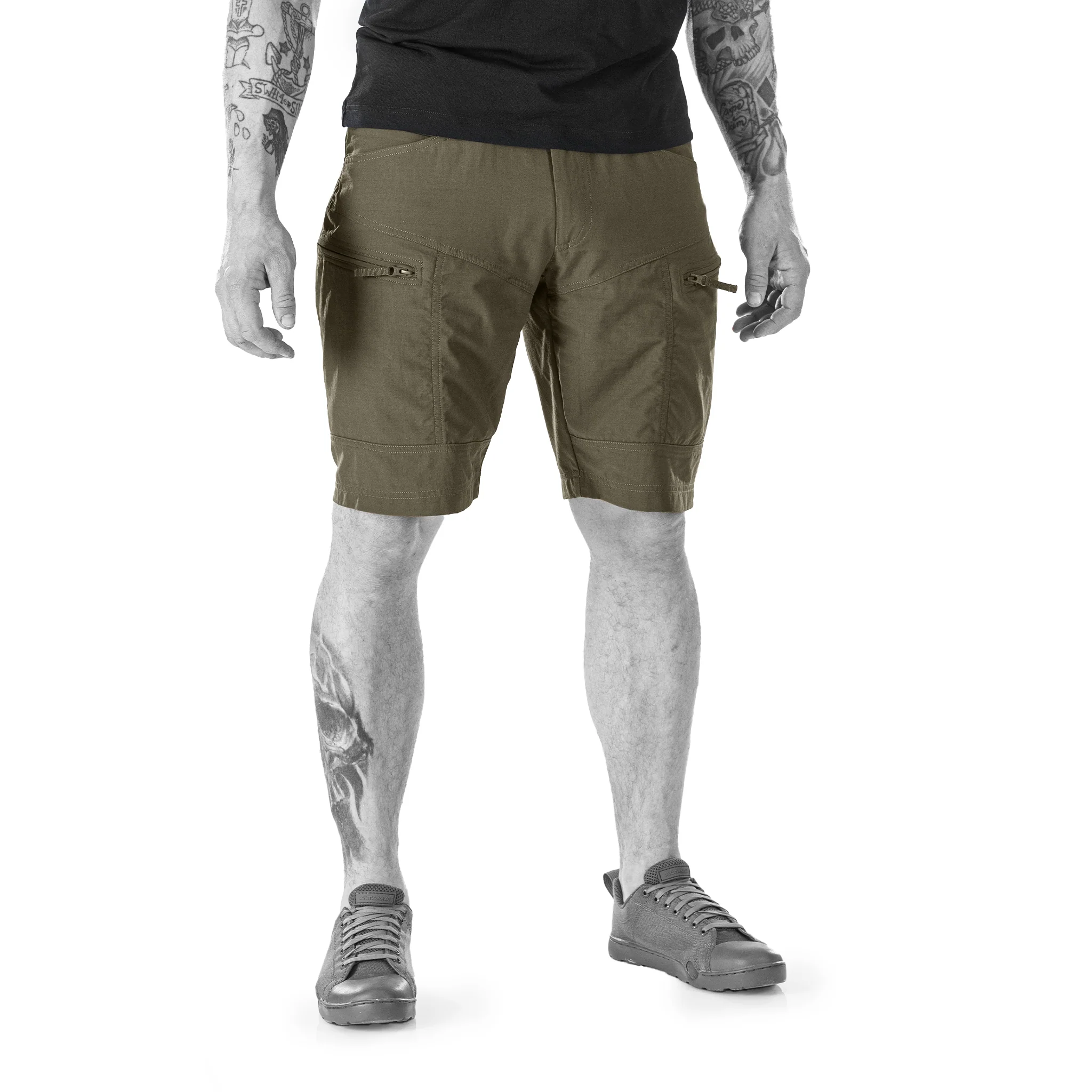 UF Pro P-40 Ranger Tactical Shorts Brown Grey