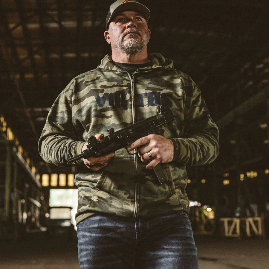 VIKTOS Burnished Hoodie Woodland Camo - Image 2