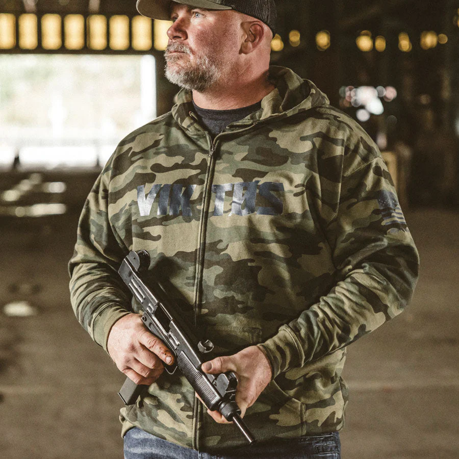 VIKTOS Burnished Hoodie Woodland Camo - Image 3